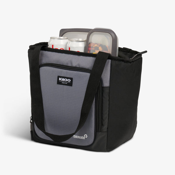 Igloo Latitude 16-Can Tote Cooler Carbonite