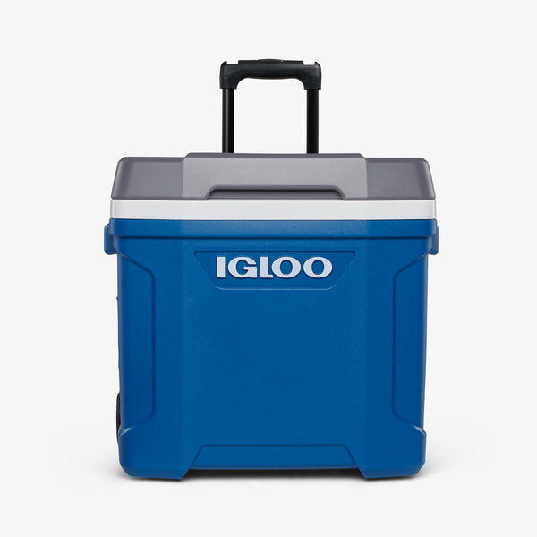 igloo Latitude 30 Qt Roller Cooler Blue