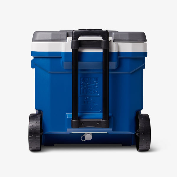 Igloo Latitude 60 Qt Roller Cooler Blue