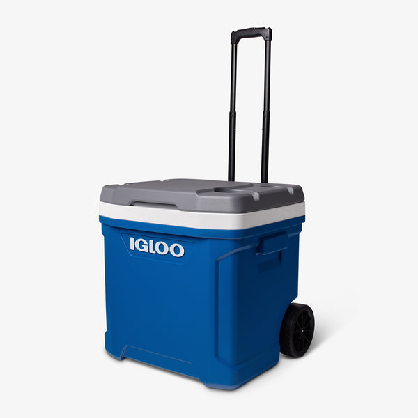 Igloo Latitude 60 Qt Roller Cooler Blue