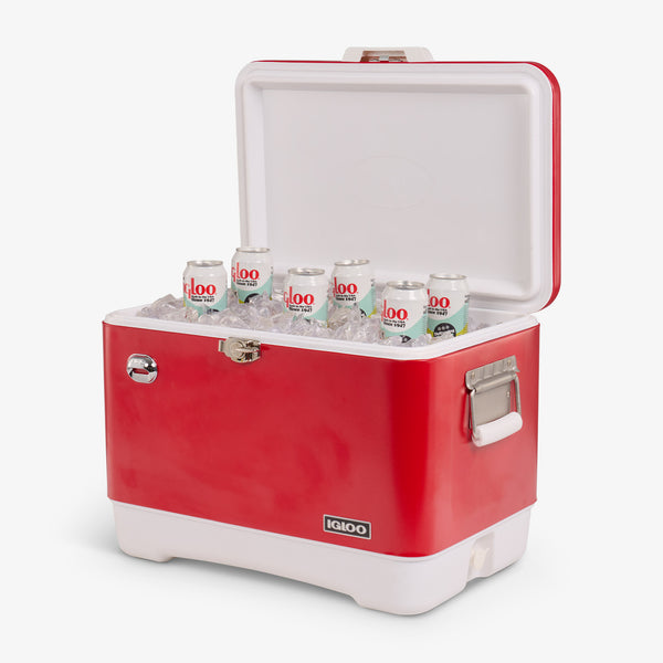 Igloo Legacy 54 Qt Cooler Red Star