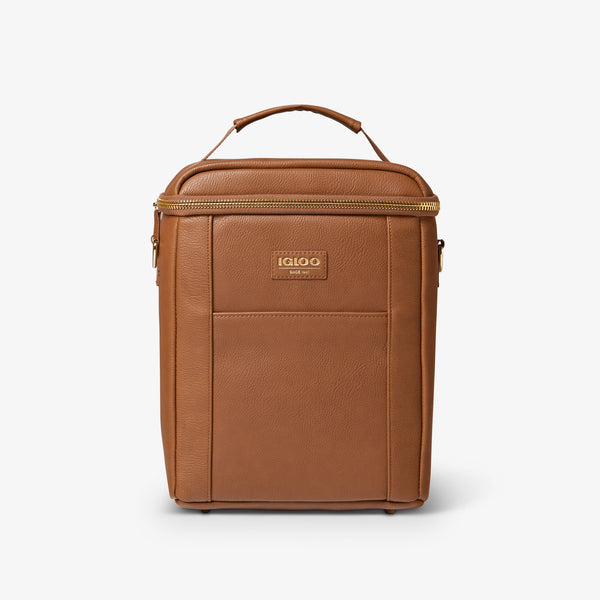 igloo Igloo Luxe® Mini Convertible Backpack Cognac