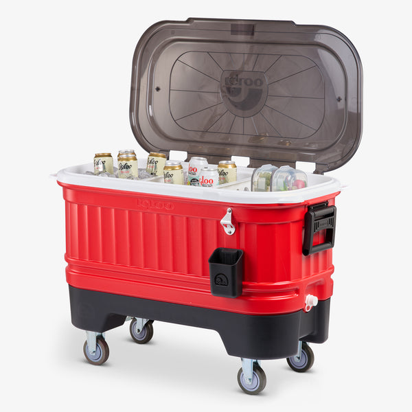 Igloo Party Bar 125 Qt Cooler Red Star