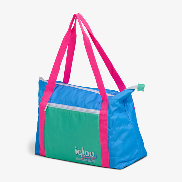 Igloo Retro Packable Puffer 20-Can Cooler Bag Jade