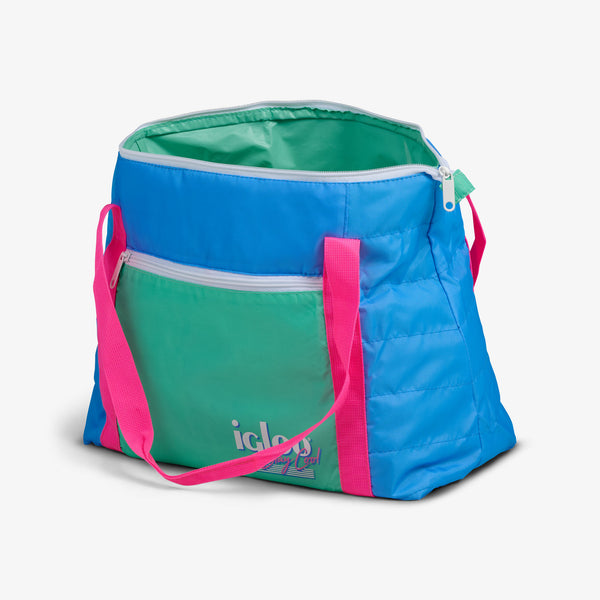 Igloo Retro Packable Puffer 20-Can Cooler Bag Jade
