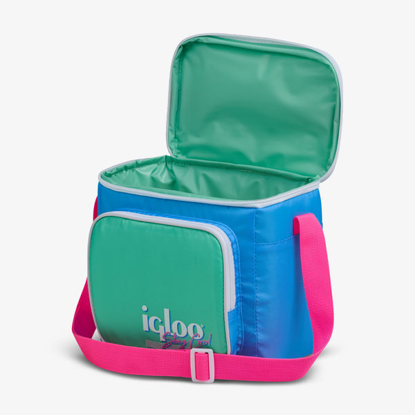 Igloo Retro Square Lunch Bag Carolina Blue