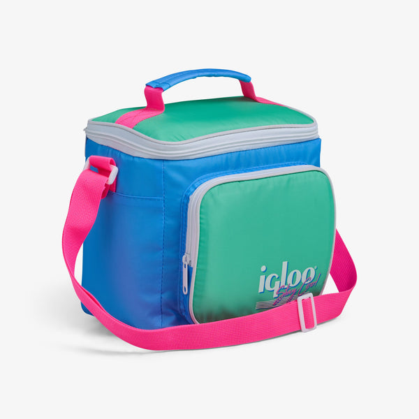 Igloo Retro Square Lunch Bag Carolina Blue