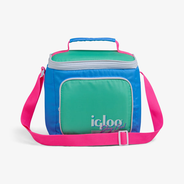 Igloo Retro Square Lunch Bag Carolina Blue