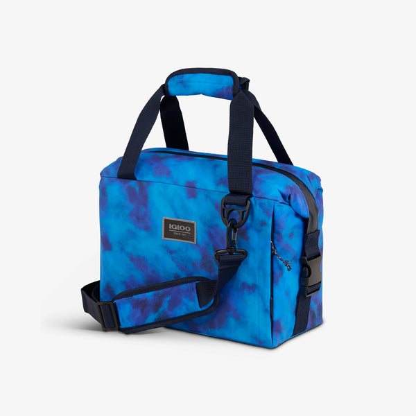 Igloo South Coast Snapdown 14-Can Bag Blue Wash