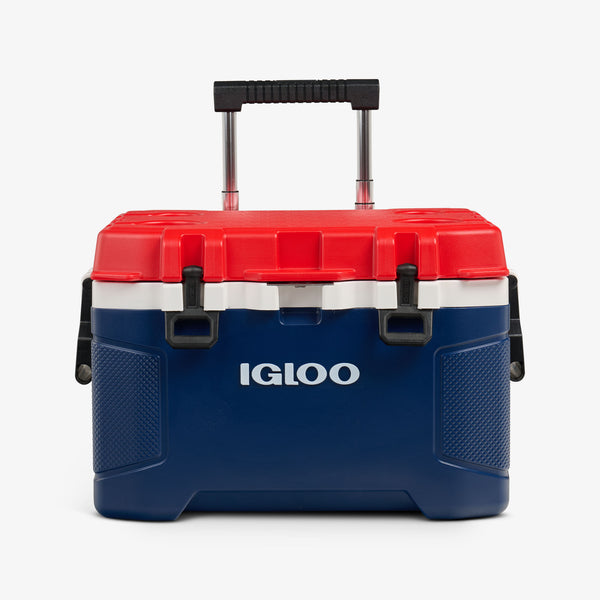 igloo Trailmate® 52 Qt Roller Cooler Americana