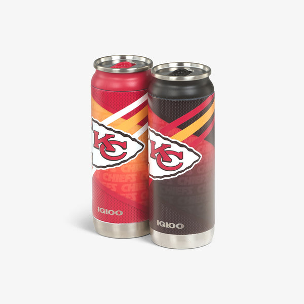 Igloo Kansas City Chiefs Home & Away 16 Oz Can 2-Pack Default Title