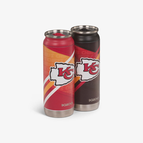 Igloo Kansas City Chiefs Home & Away 16 Oz Can 2-Pack Default Title