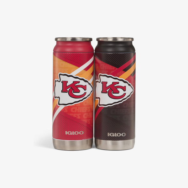Igloo Kansas City Chiefs Home & Away 16 Oz Can 2-Pack Default Title