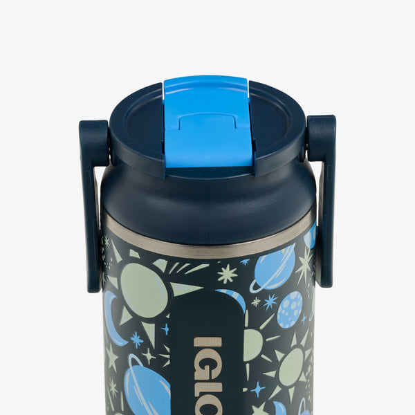 Igloo Kids Lunch Glow 12 Oz Sipper Bottle Cosmic Glow