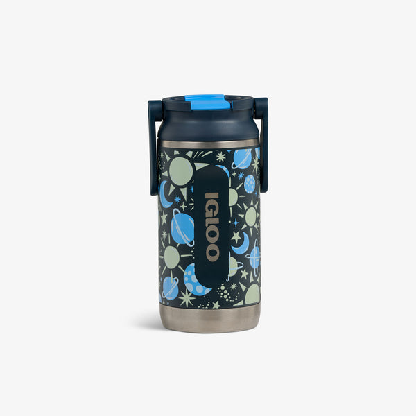igloo Kids Lunch Glow 12 Oz Sipper Bottle Cosmic Glow