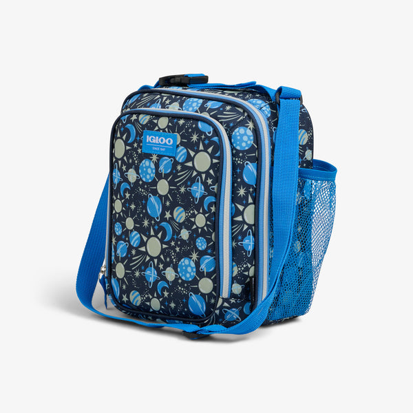 Igloo Kids Lunch Glow Vertical Cooler + Bento Box Cosmic Glow