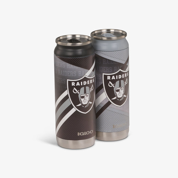 Igloo Las Vegas Raiders Home & Away 16 Oz Can 2-Pack Default Title