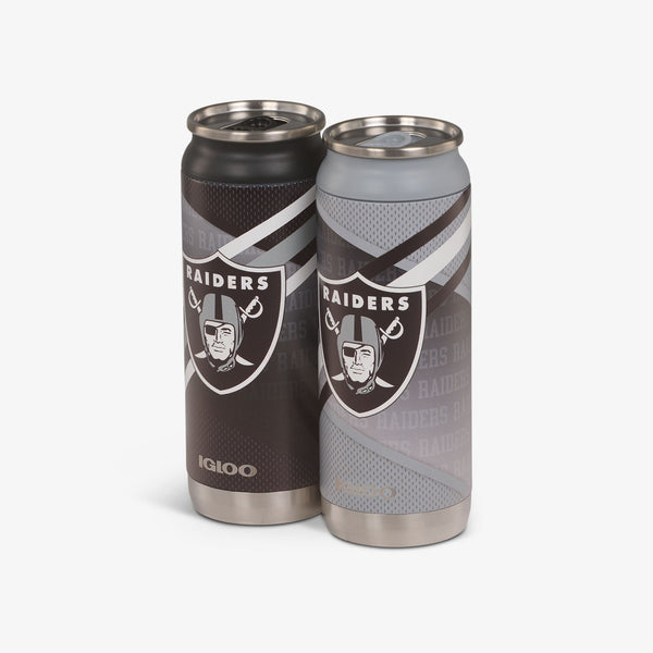 Igloo Las Vegas Raiders Home & Away 16 Oz Can 2-Pack Default Title