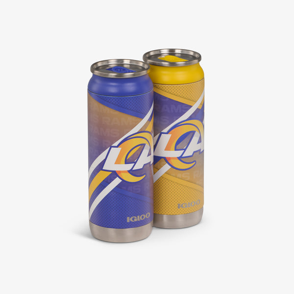 Igloo Los Angeles Rams Home & Away 16 Oz Can 2-Pack Default Title