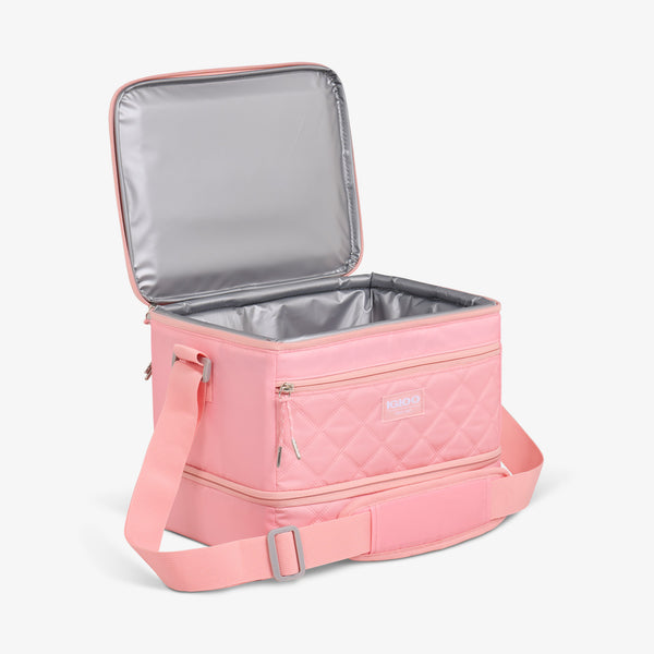 Igloo MaxCold DUO Dual Compartment Square Lunch Cooler Default Title