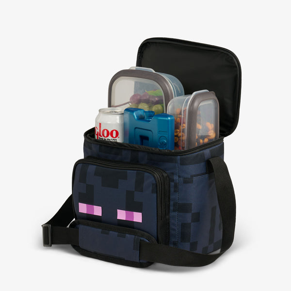 Igloo Minecraft Enderman Square Lunch Cooler Bag Default Title