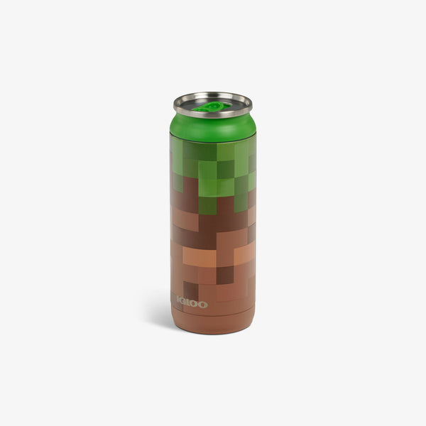 Igloo Minecraft Grass Block 16 Oz Can Default Title