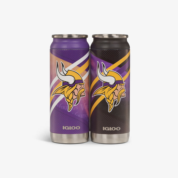 Igloo Minnesota Vikings Home & Away 16 Oz Can 2-Pack Default Title