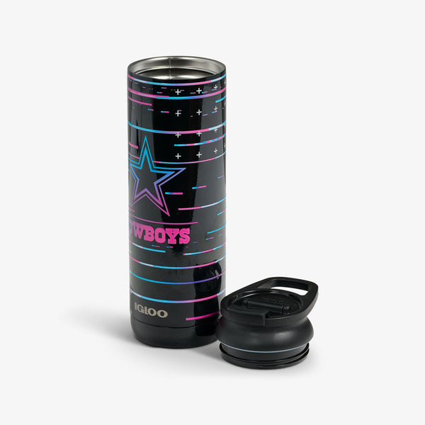 Igloo NFL Neon Dallas Cowboys 20 Oz Flip ‘n’ Sip Tumbler Default Title