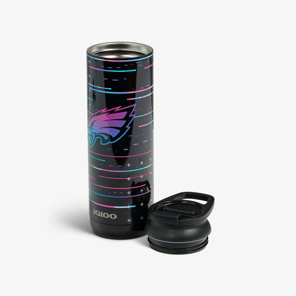 Igloo NFL Neon Philadelphia Eagles 20 Oz Flip ‘n’ Sip Tumbler Default Title