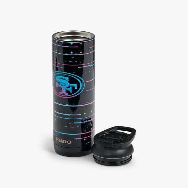 Igloo NFL Neon San Francisco 49ers 20 Oz Flip ‘n’ Sip Tumbler Default Title