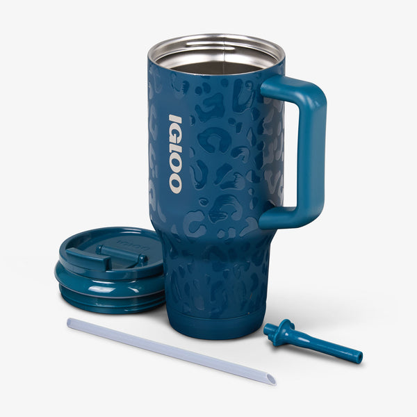 Igloo Philadelphia Eagles 32 Oz Leopard Flip ‘n’ Sip Travel Mug Default Title