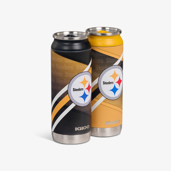 Igloo Pittsburgh Steelers Home & Away 16 Oz Can 2-Pack Default Title