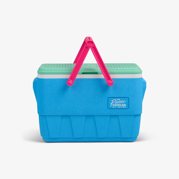igloo Retro Picnic Basket 25 Qt Cooler Carolina Blue