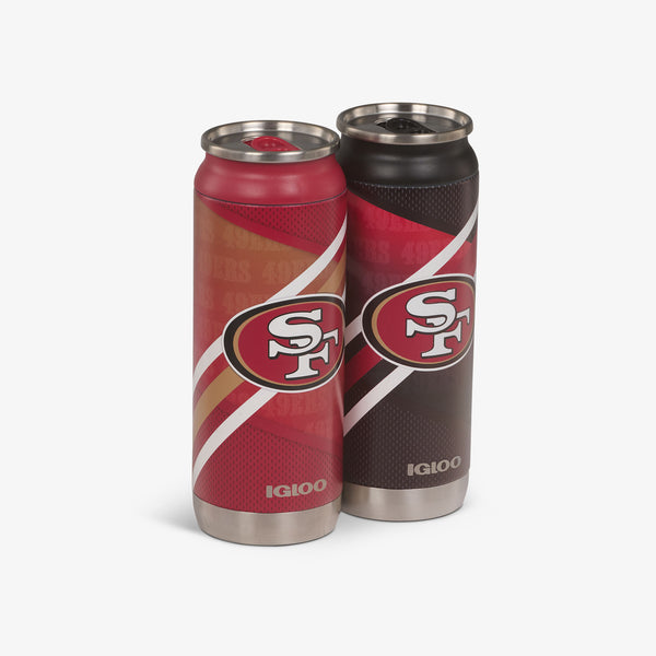 Igloo San Francisco 49ers Home & Away 16 Oz Can 2-Pack Default Title