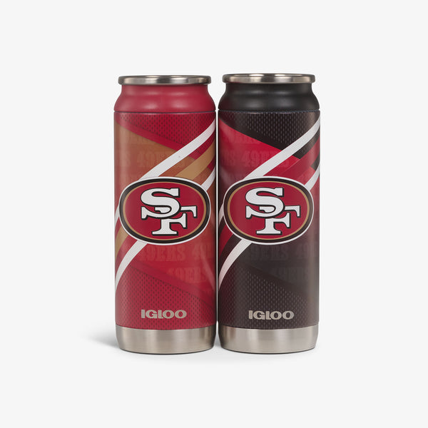 igloo San Francisco 49ers Home & Away 16 Oz Can 2-Pack Default Title