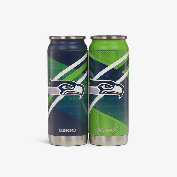 Igloo Seattle Seahawks Home & Away 16 Oz Can 2-Pack Default Title