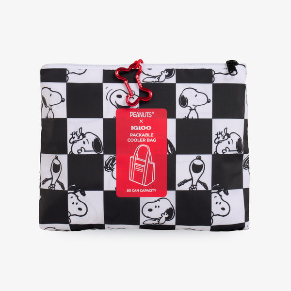 Igloo Snoopy Packable Puffer 20-Can Cooler Bag Default Title