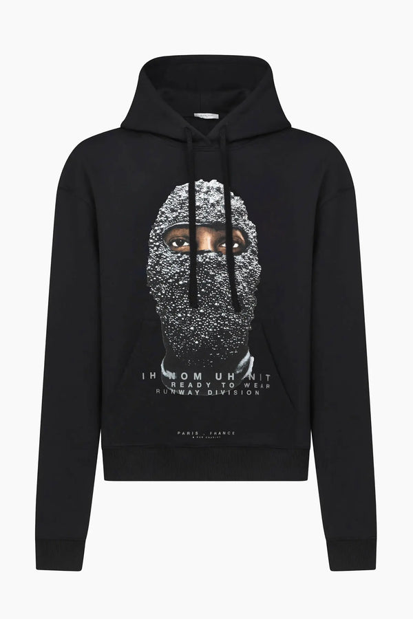 ih nom uh nit Black Mask Hoodie