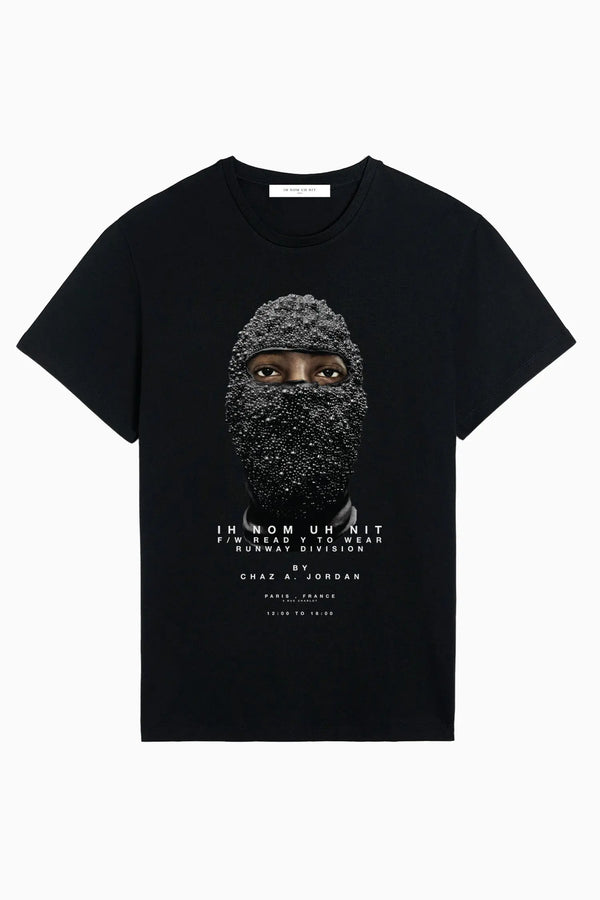 ih nom uh nit Black Mask T-shirt