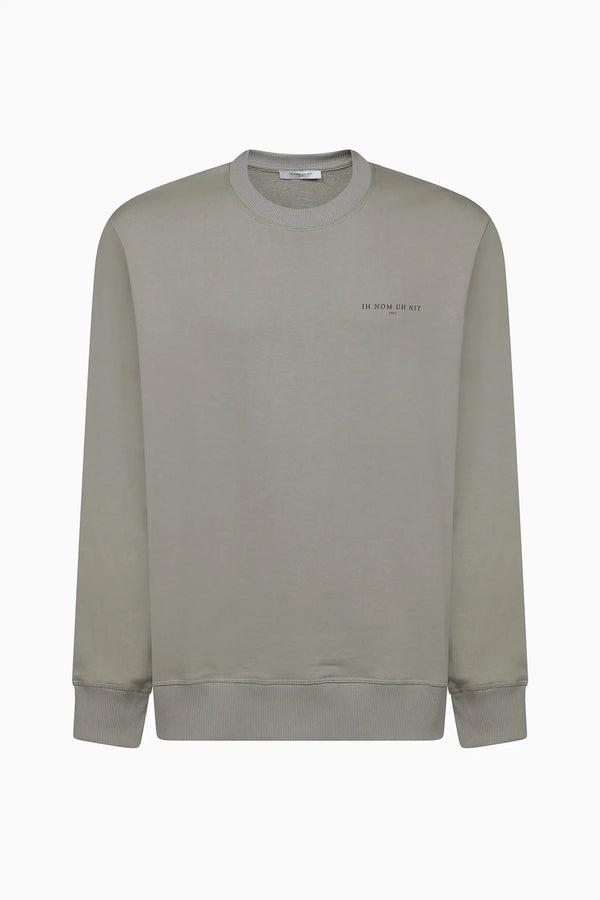 ih nom uh nit Crowned Mask Crewneck