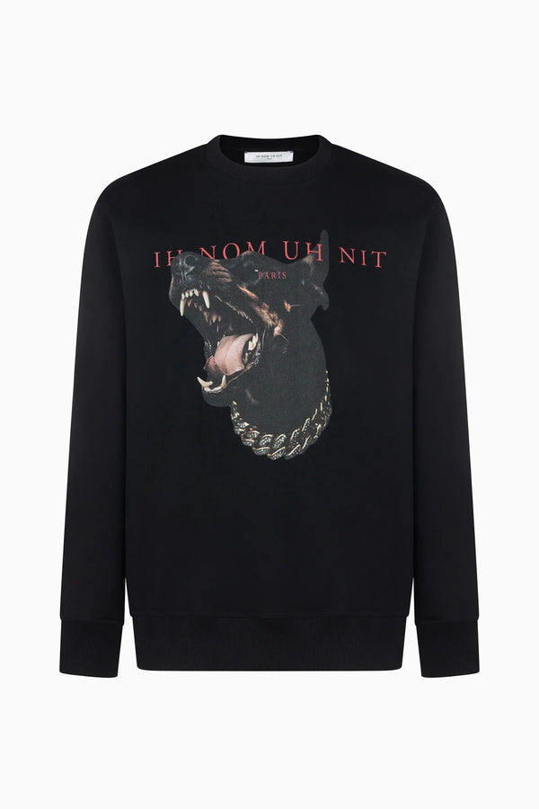 ih nom uh nit Dobermann Graphic Crewneck