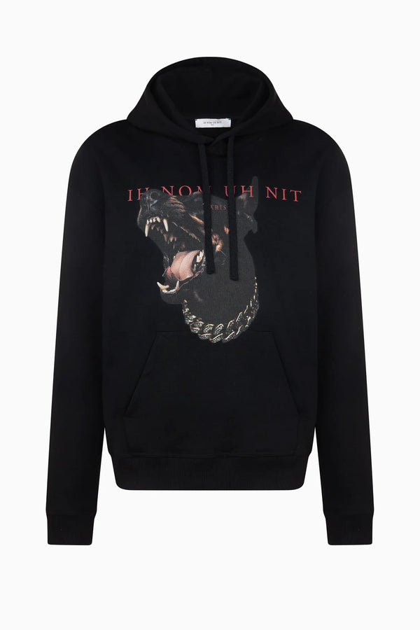 ih nom uh nit Dobermann Graphic Hoodie
