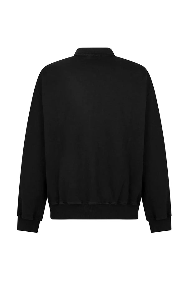 Ih Nom Uh Nit Fleece Polo Shirt With Silicone Logo