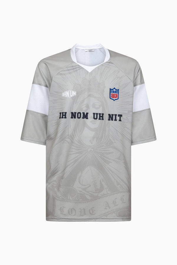 ih nom uh nit Holy Mary technical T-Shirt