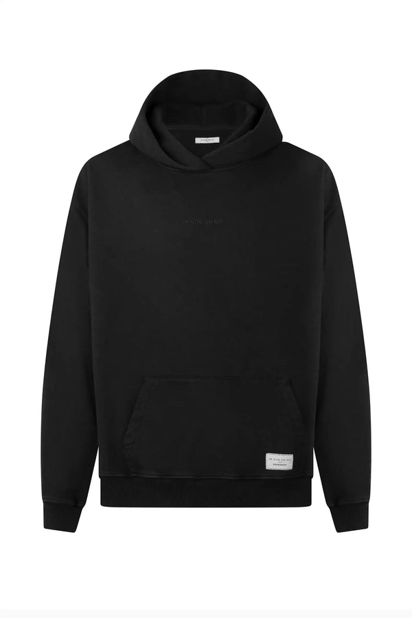 ih nom uh nit Hoodie with Silicone Logo