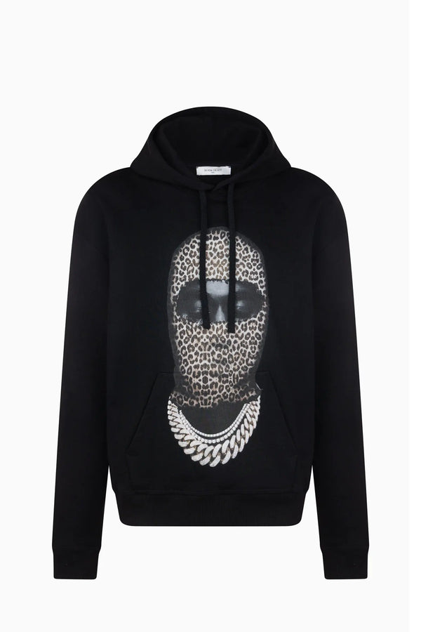ih nom uh nit Leopard Mask Hoodie