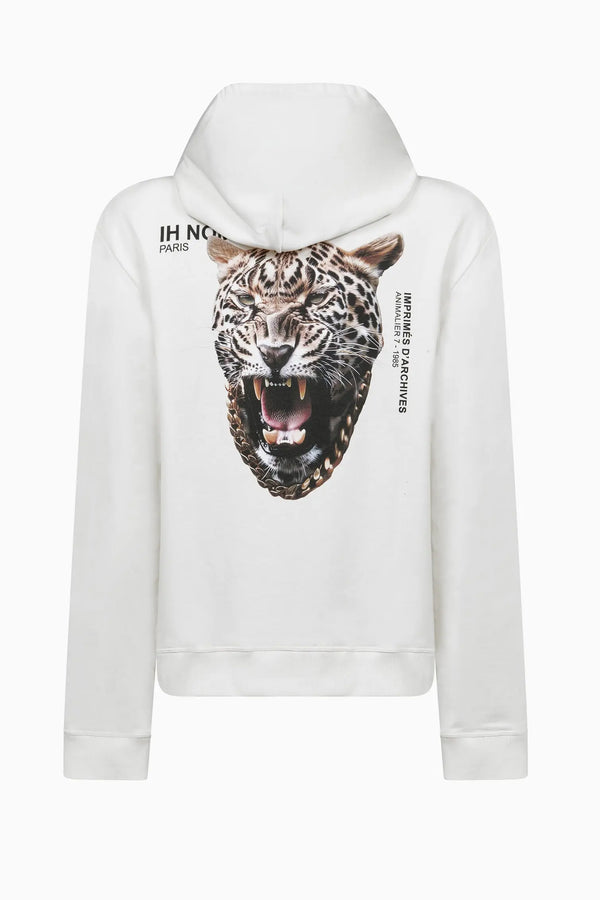 Ih Nom Uh Nit Leopard Print Hoodie