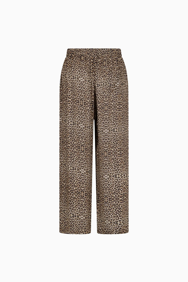 Ih Nom Uh Nit Leopard Print Wide-Leg Pants