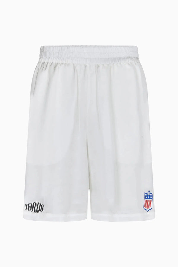 ih nom uh nit Logo Patch Satin Shorts