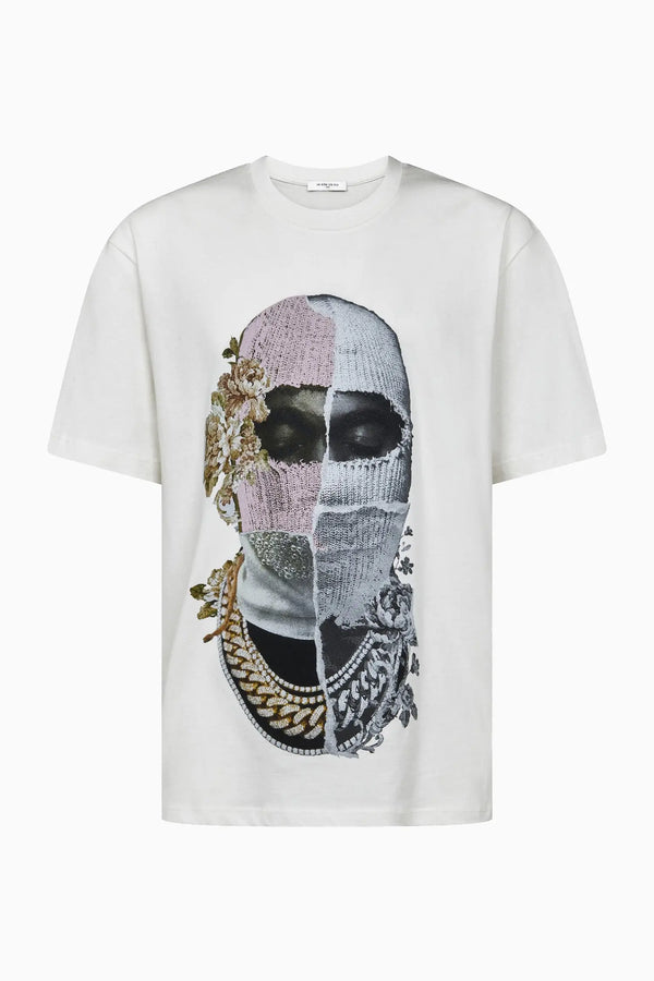 ih nom uh nit NEWSPAPER MASK TSHIRT